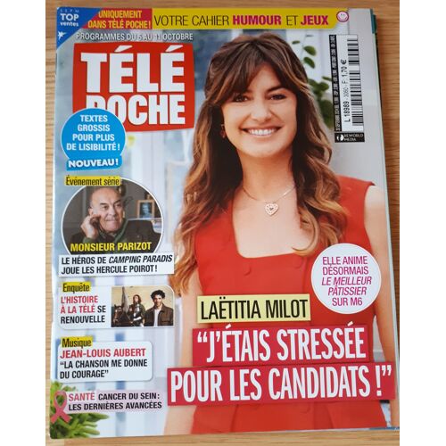 Télé Poche 3060, Laetitia Milot Le Meilleur Pâtissier, Monsieur Parizot...