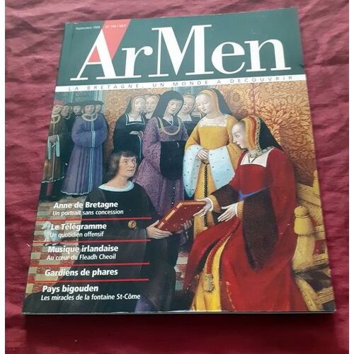 Armen N° 106 Septembre 1999 Anne De Bretagne Celte Irlande Musique Phares Pays Bigouden