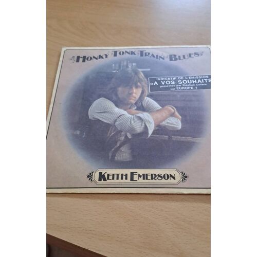 45 Tours Keith Emerson : Honky Tonk Train Blues/Barrel House Snake-Down (1976)