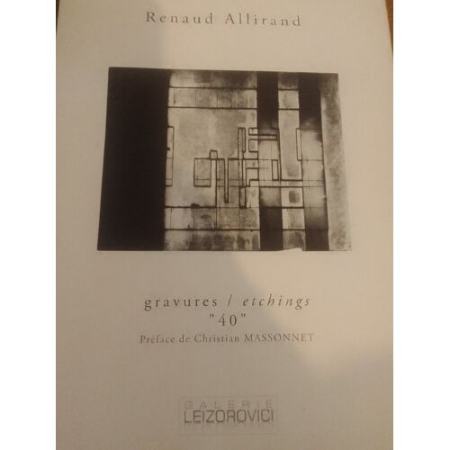 Arnaud Allirand - Gravures
