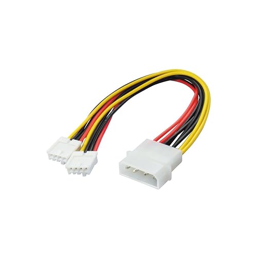 Shiverpeaks Molex 4-pin/Mini Spox 4-pin. Anschluss 1: Molex (4-pin), Anschluss 2: Mini Spox (4-pin), Geschlec..., Boîtier PC : accessoires