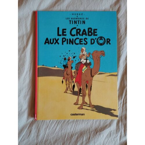 Livre Bd Le Crabe Aux Pinces D'Or De Tintin