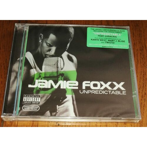 Album Cd Jamie Foxx Feat . Ludacris Kanye West Mary J. Blidge Twista " Unpredictable " 15 Titres 2005 ,Hip-Hop Funk/Soul J. Records