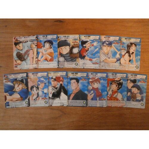 Lot 13 Cartes - Major Set - Weekly Shonen Sunday Vs Magazine (Part.4 6 C U R Tr) - Bushiroad Japan