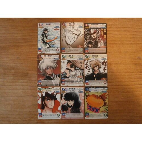 Lot 9 Cartes - Hono No Tenkosei Set - Weekly Shonen Sunday Vs Magazine (Part.3 C U R) - Bushiroad Japan