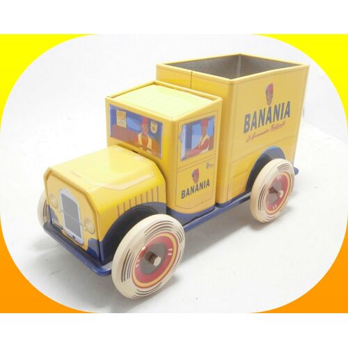 Boite Décorative Banania - Camion Publicitaire Vintage En Métal - Virojanglor 2013