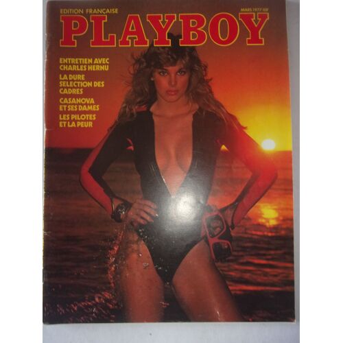 Magazine Playboy Édition Française, Excellent État Avec Poster Au Centre Mars 1977