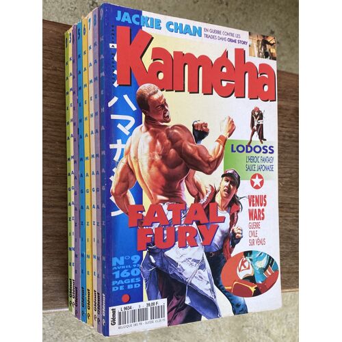 Lot Magazines Kameha Édition Glenat.