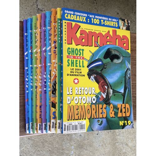 Lot Magazines Kameha Édition Glenat