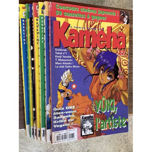 Lot Magazines Kameha Édition Glenat