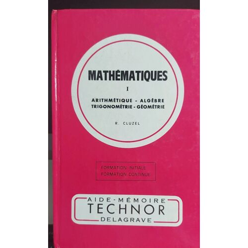 Mathematiques Par R. Cluzel