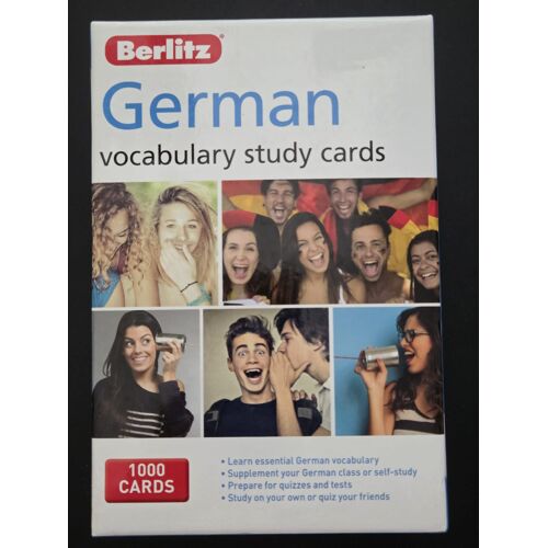 Berlitz - German Vocabulary Study Cards - 1000 Cards