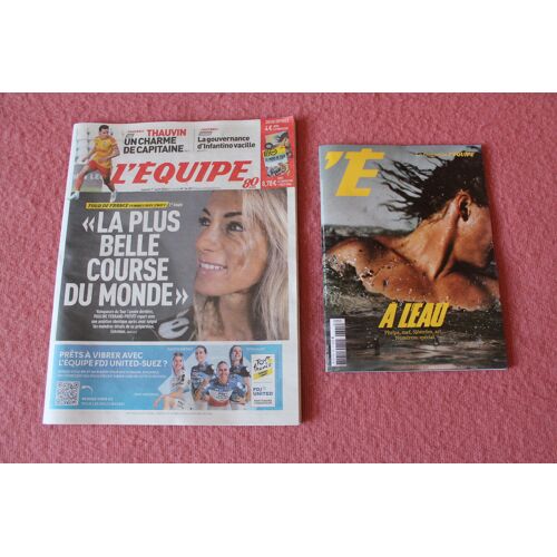 Journal L'Équipe - Pauline Ferrand-Prévôt - Tour De France