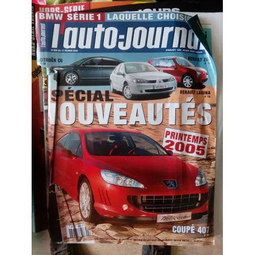 Auto Journal 666 De 2005 Laguna 2,Peugeot 407 Coupe,Opel Zafira,Golf Plus 1.9 Tdi 105,Bmw 330i Luxe,Lancia Musa 1.3 Jtd 70 Oro,Volvo V50 1.6d,Audi A6 Avant V6 2.7 Tdi,Audi 100s Coupe,Honda Ridgeline,M
