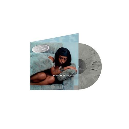 Vinyle Lp 12" Nia Archives Emotional Junglist Édition Limitée Polydor Noir Et Blanc Marbré