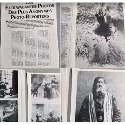 Les Extravagantes Photos Des Plus Anonymes Photo-Reporters (10 Pages Parues Dans Photo-Reporter, Mars 1983)