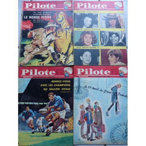 Pilote Hebdomadaire 176 177 178 179 - Mars 1963