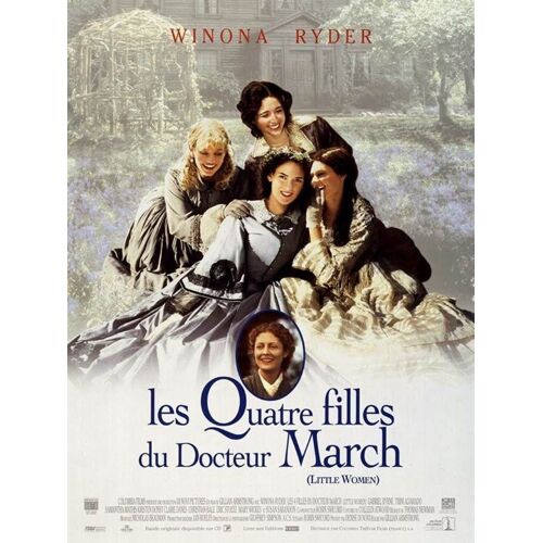 Les Quatre Filles Du Docteur March De Gillian Armstrong - 1995 - Winona Ryder - Gabriel Byrne - Trini Alvarado - Samantha Mathis - Affiche Cinéma Originale Pliée En 2 - 40 X 54 -