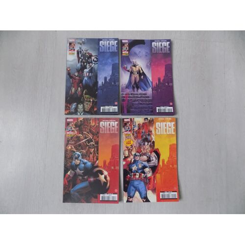 Siege N° 1-2-3-4 Marvel Panini Comics .