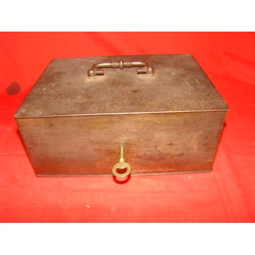 coffret métallique de sûreté en tôle d'acier