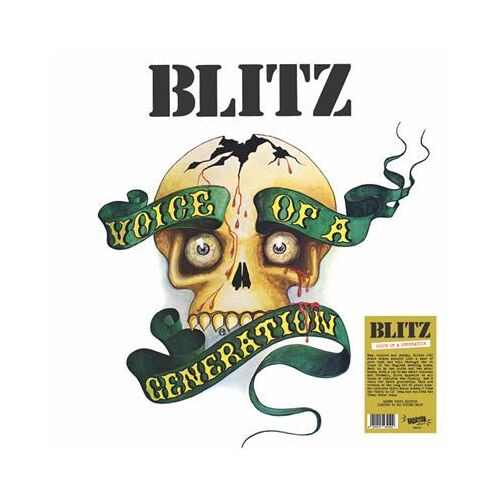 Disque Vinyle Jaune Édition Limitée Voice Of A Generation Blitz Radiation Reissues