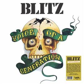 Disque Vinyle Jaune Édition Limitée Voice Of A Generation Blitz Radiation Reissues