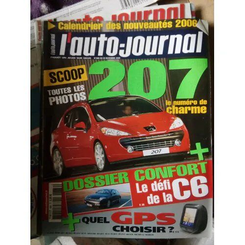 Auto Journal 686 De 2005 Citroen C6 V6 Hdi,Vw Fox Tdi Pack Confort,Mazda Mx5 1.8,Bmw 318d,Peugeot 407 Hdi 136,Alfa 159 1.9 Jts,Toyota Yaris Sol 1.3 Vvti,Jetta 1.9 Tdi 105,Opel Astra Gtc Opc,Honda Civi