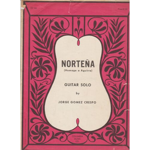 Nortena Homage A Aguirre Gomez Crespo Guitar Solo