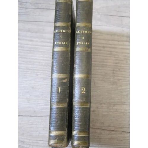 Lettres À Emilie Sur La Mythologie Par Desmoutier Tomes 1 Et 2