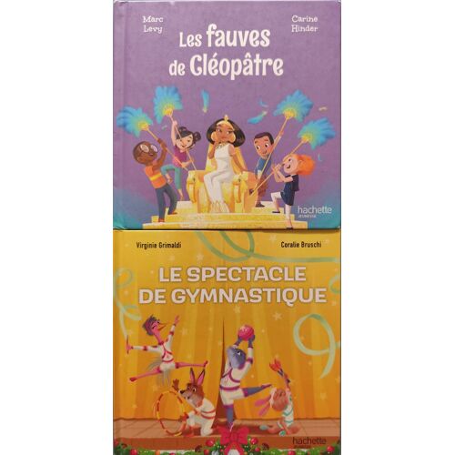 Lot 2 Livres Marc Lévy Carine Hinder Les Fauves De Cléopâtre Virginie Grimaldi Coralie Bruschi Le Spectacle De Gymnastique