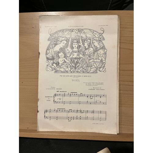 L'Illustration Supplément Musical N°3018 29 Décembre 1900 Reuchsel Varney