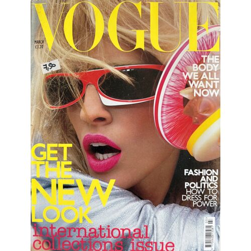 Revue : Vogue Uk Mars 2003 _Mode Fashion_ International Collections Issue
