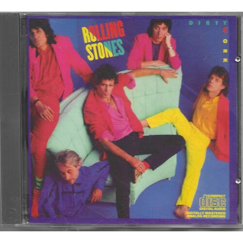 Rolling Stones (The) "Dirty Work" Cd Album - Cbs - 1986