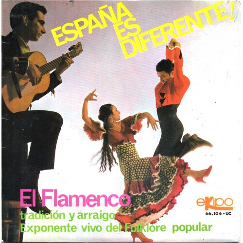 Alfonso Y Manuel Labrador - "El Flamenco" : Sevillanas / Tenguillo De Cadiz / Fandangos De Huelva / Alegrias De Baile [Vinyle 45 Tours 7" Ep] 1966