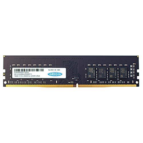 Origin Storage 8GB DDR4 3200MHz UDIMM 1Rx8 Non-ECC 1.2V, 8 Go, 1 x 8 Go, DDR4, 3200 MHz, 288-pin DIM (1 x 8GB, 3200 MHz, RAM DDR4, DIMM), Mémoire vive