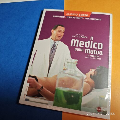 Le Médecin De La Mutuelle Dvd Luigi Zampa (Réalisateur)Avec Alberto Sordi, Bice Valori, Sara Franchetti