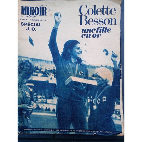 Miroir Sprint N 1163b 18 Octobre 1968 Spécial Jo
