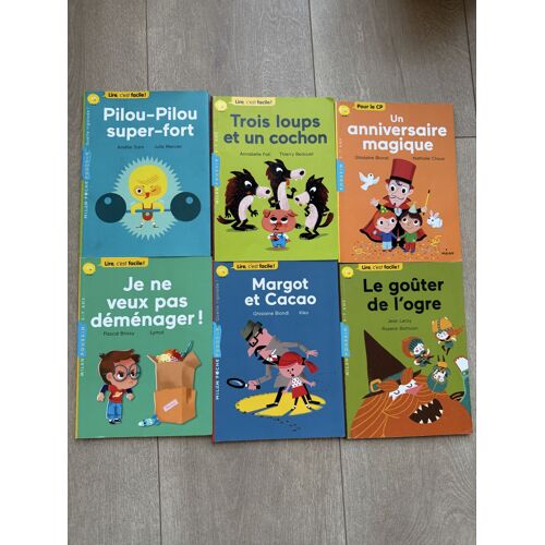 Lot De 7 Livres Milan Poche, Collection Poussin