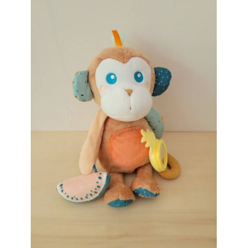Doudou peluche singe kaloo