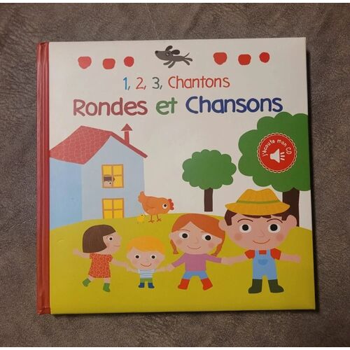 1,2,3 Chantons.. Rondes Et Chansons Livre + Cd