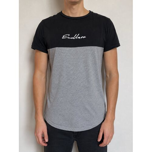 T-Shirt Primark Endless Noir Et Gris Homme – Taille Xs