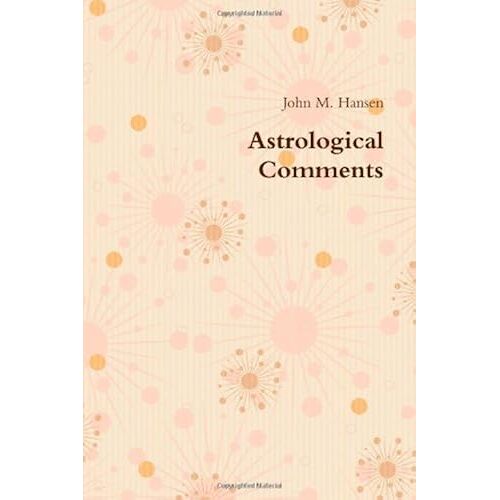 Astrological Comments