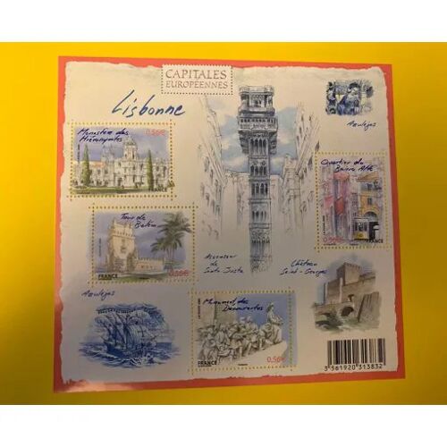 France Feuillet F 4402 Neuf** Capitales Européennes Lisbonne