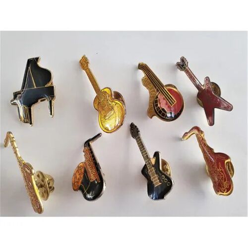 7 Pins Musique Piano / Guitares/ Banjo / Saxophones