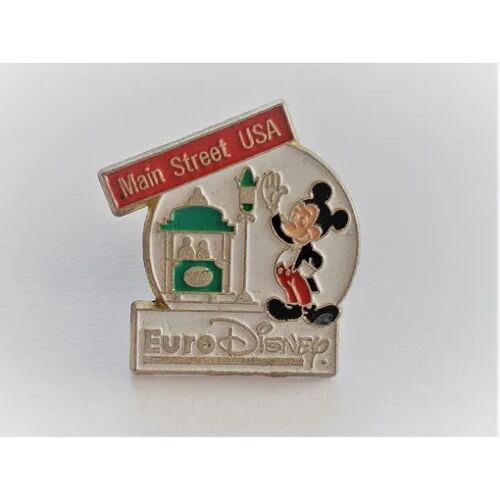 Pins Eurodisney Main Street Usa Mickey / Signé Esso A.B.