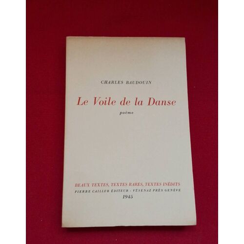 Charles Baudouin- Le Voile De La Danse - Originale Originale 1945