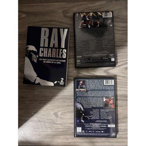 Ray Charles Coffret 2 Dvd + Fourreau - Les 2 Concerts Mythiques - 50 Years / In Concert