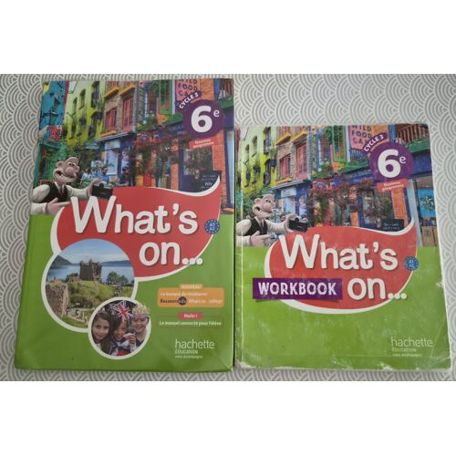 Manuel Scolaire What'S On 6ème+Workbook