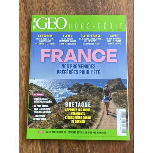 Geo Hors Série France Nos Promenades Préférées 