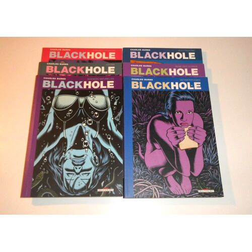Lot Eo Black Hole Tomes 1/2/3/4/5/6 / Be / Burns
